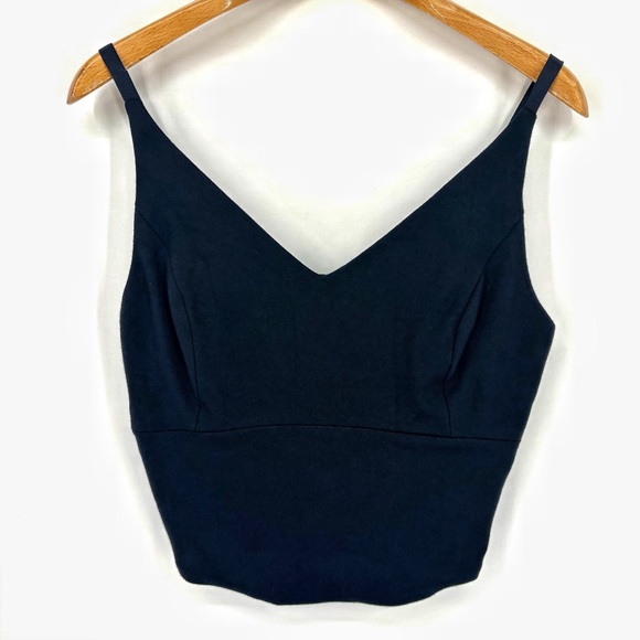 Cabi Bralette # 5332, Black Camisole Style Adjustable Strap Bra Top, Medium - Picture 13 of 16